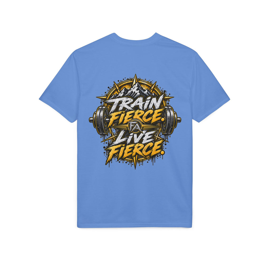 Fierce Apparel Performance Tee – "Train Fierce Live Fierce" Moisture-Wicking Athletic Shirt