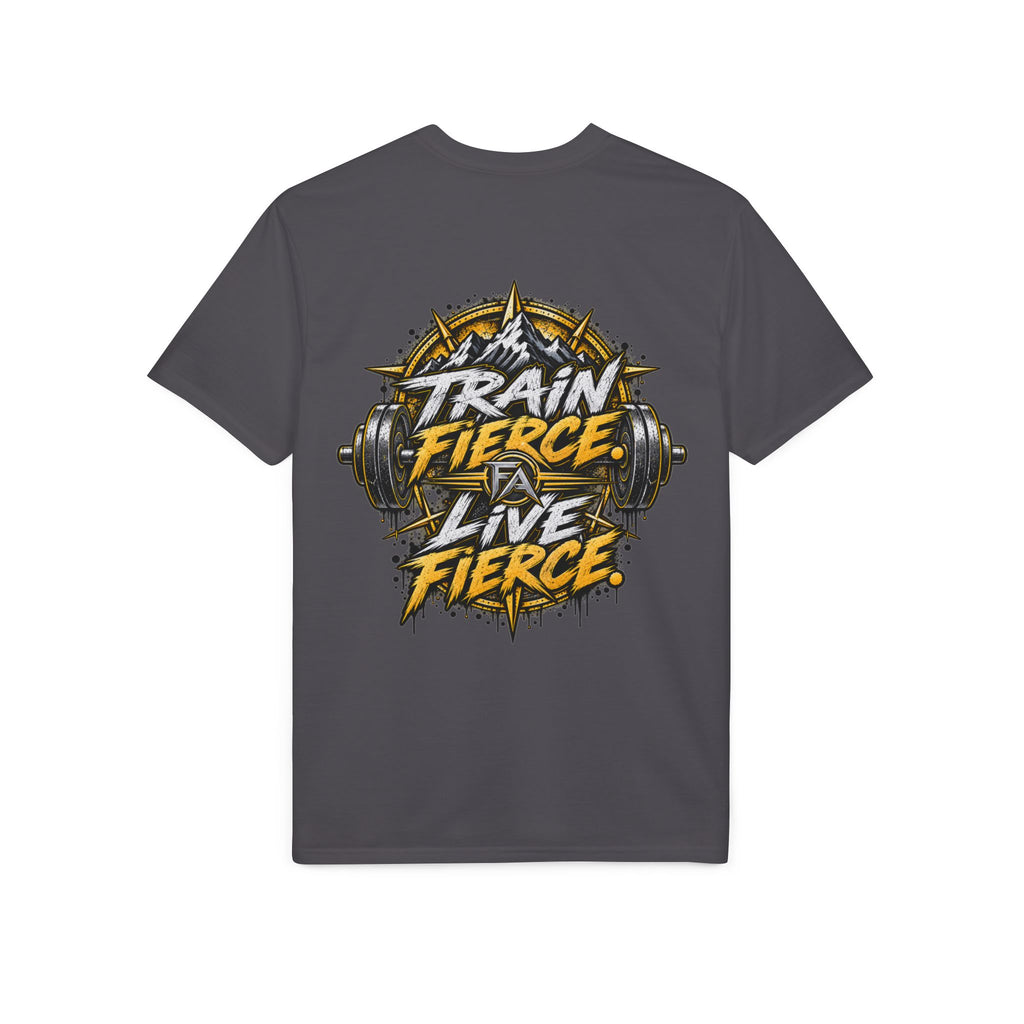 Fierce Apparel Performance Tee – "Train Fierce Live Fierce" Moisture-Wicking Athletic Shirt