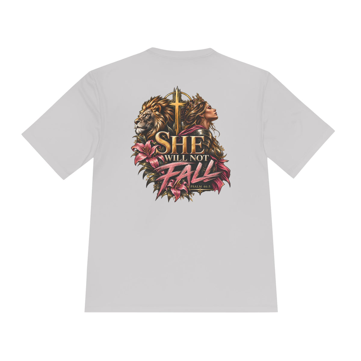 Psalm 46:5 — She Will Not Fall Tee