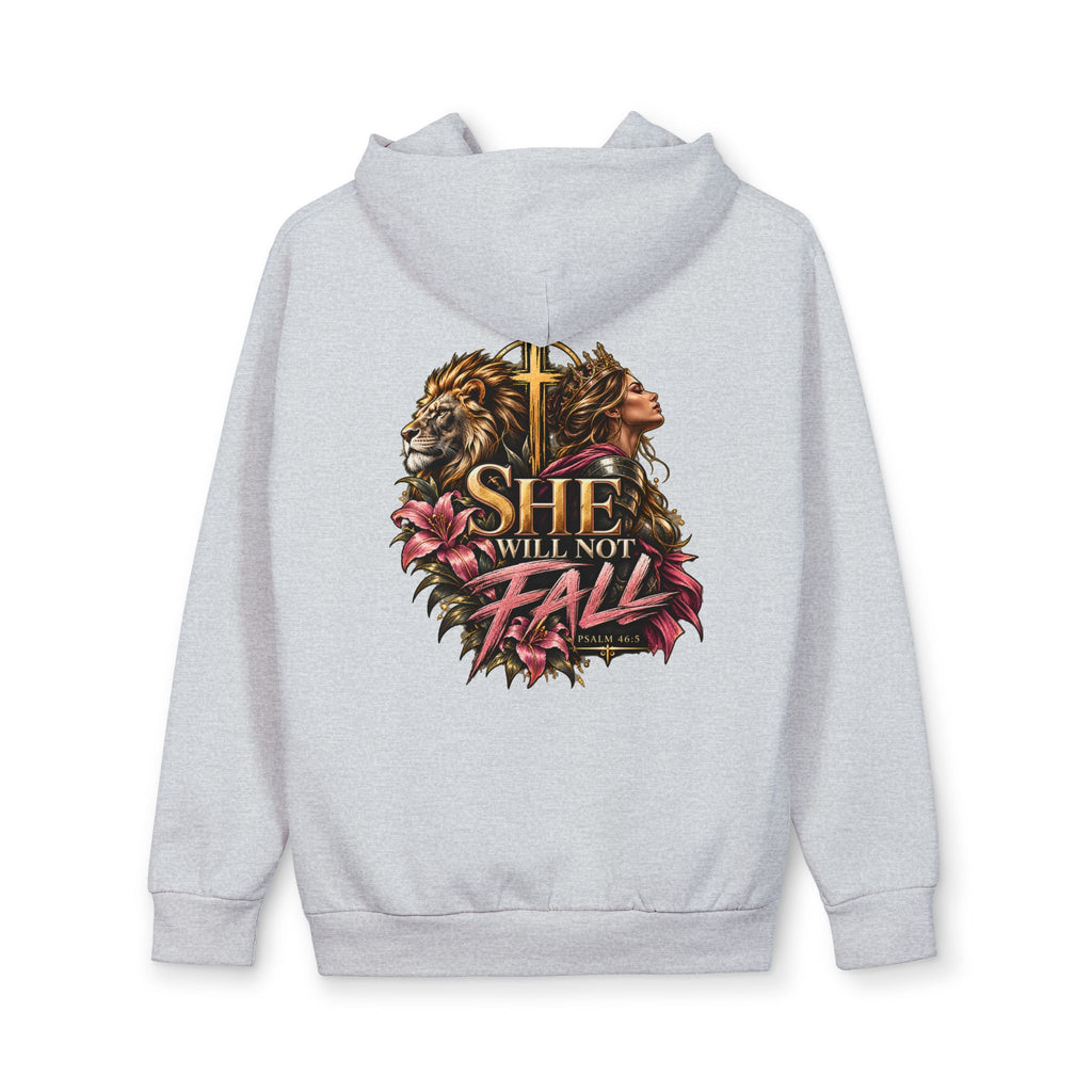 Psalm 46:5 - She Will Not Fall Hoodie