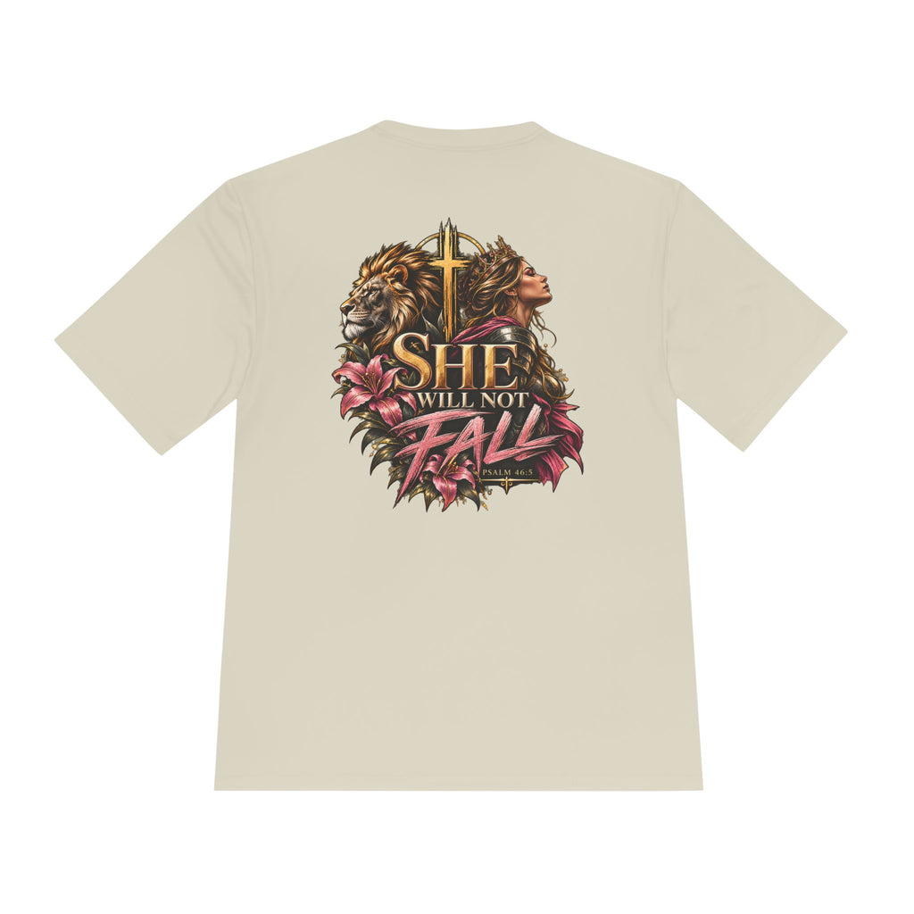 Psalm 46:5 — She Will Not Fall Tee