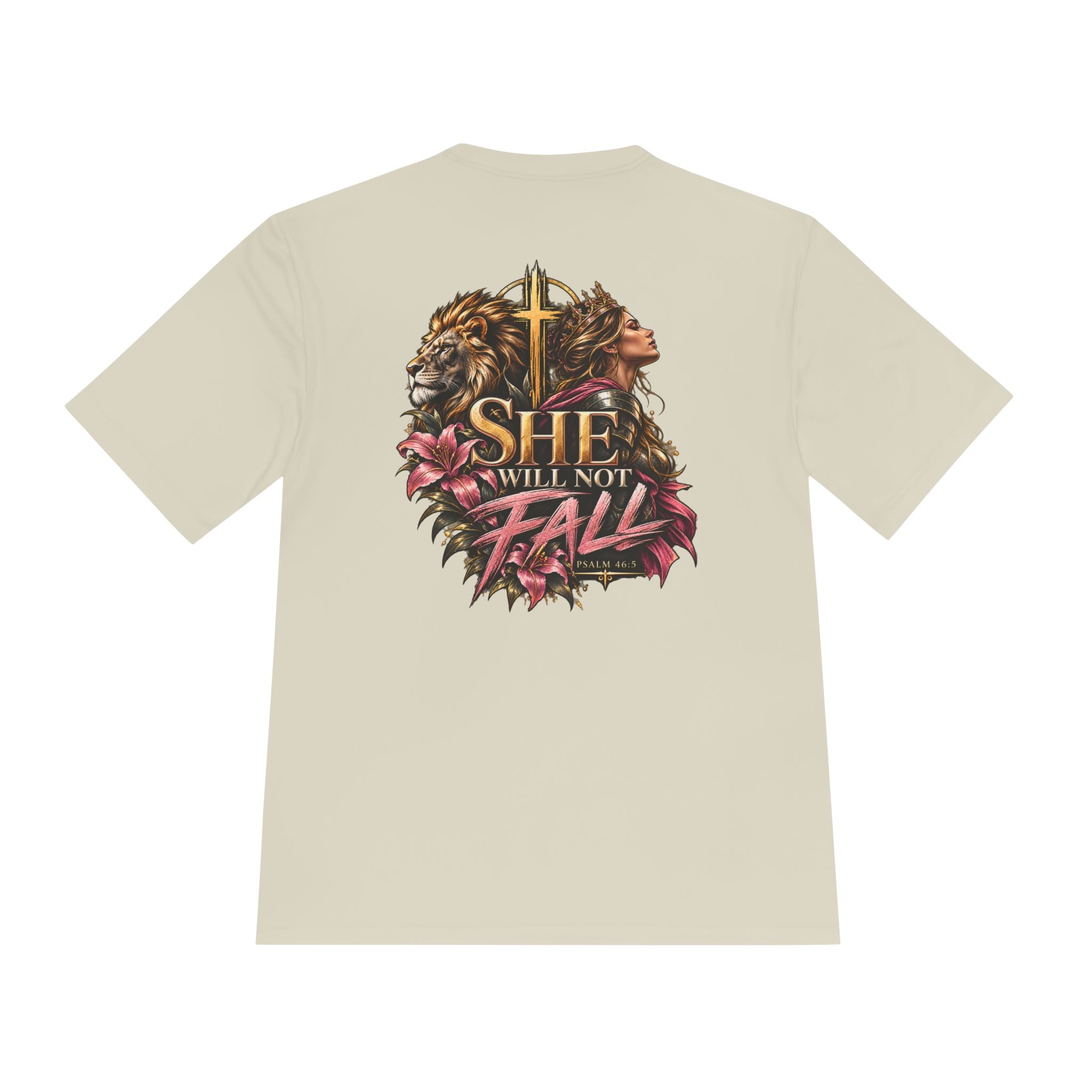 Psalm 46:5 — She Will Not Fall Tee