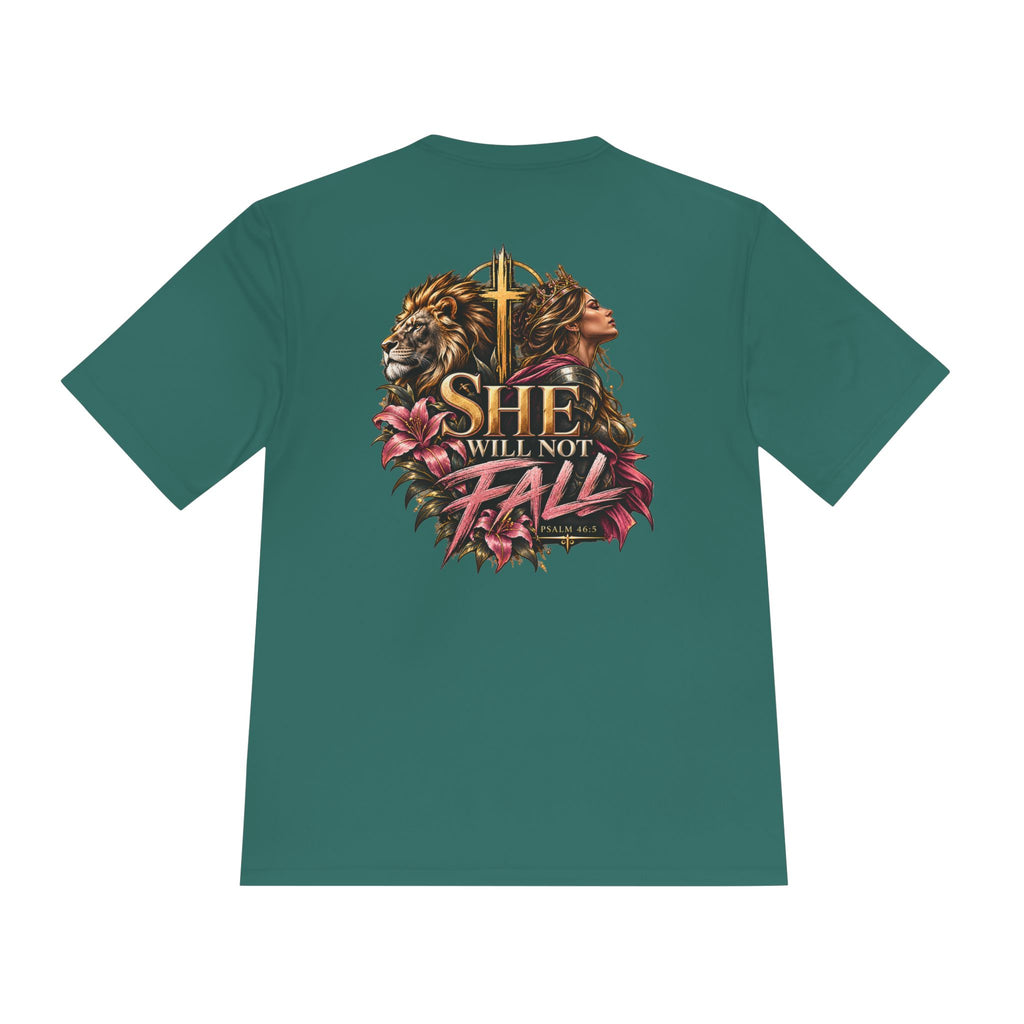 Psalm 46:5 — She Will Not Fall Tee
