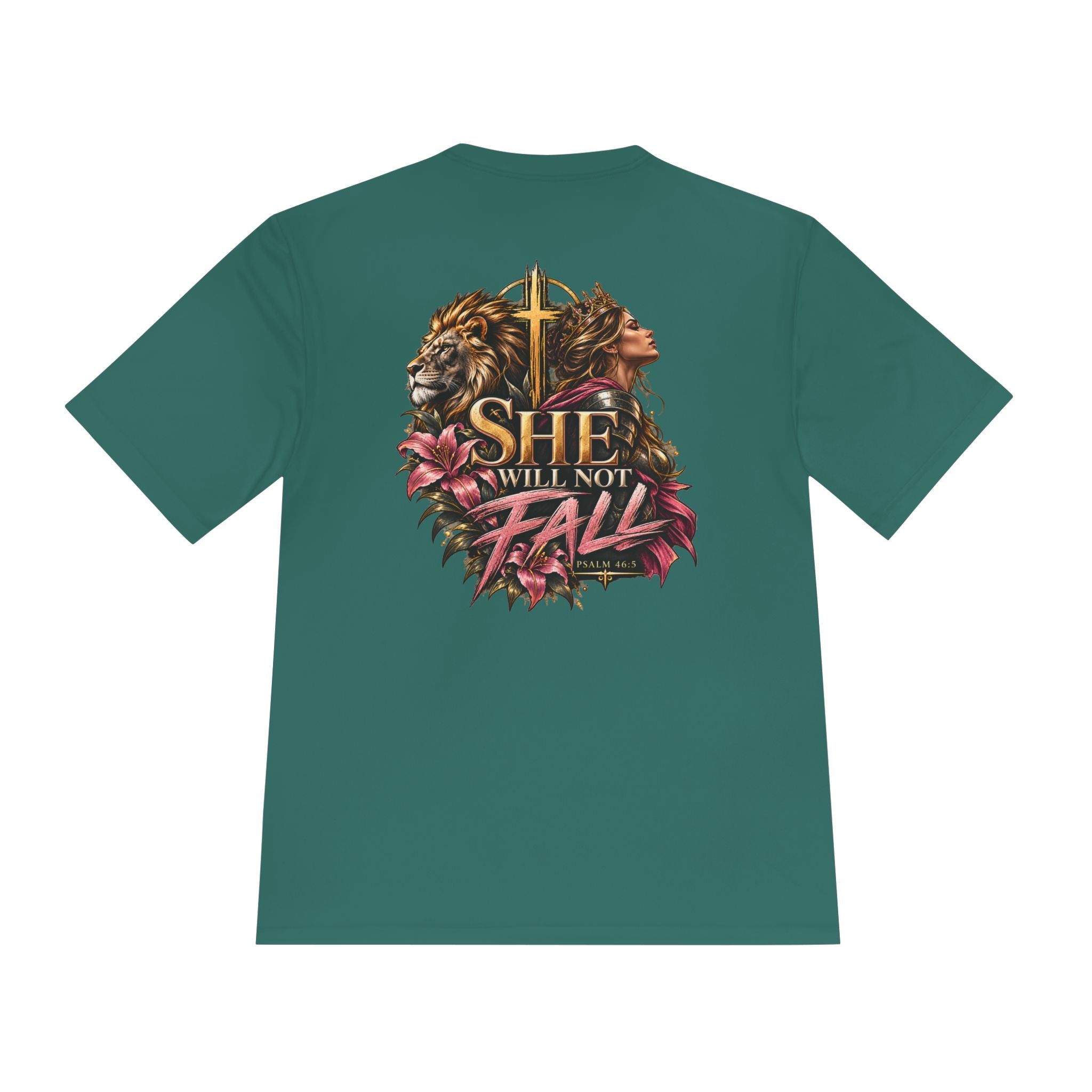 Psalm 46:5 — She Will Not Fall Tee