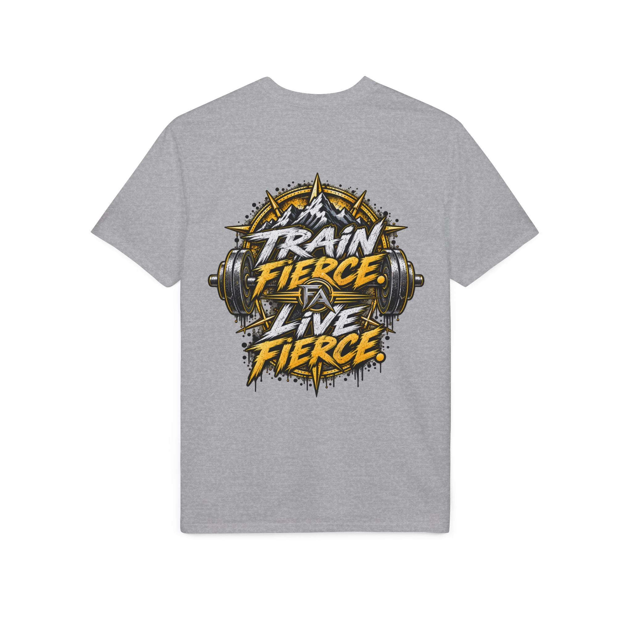 Fierce Apparel Performance Tee – "Train Fierce Live Fierce" Moisture-Wicking Athletic Shirt