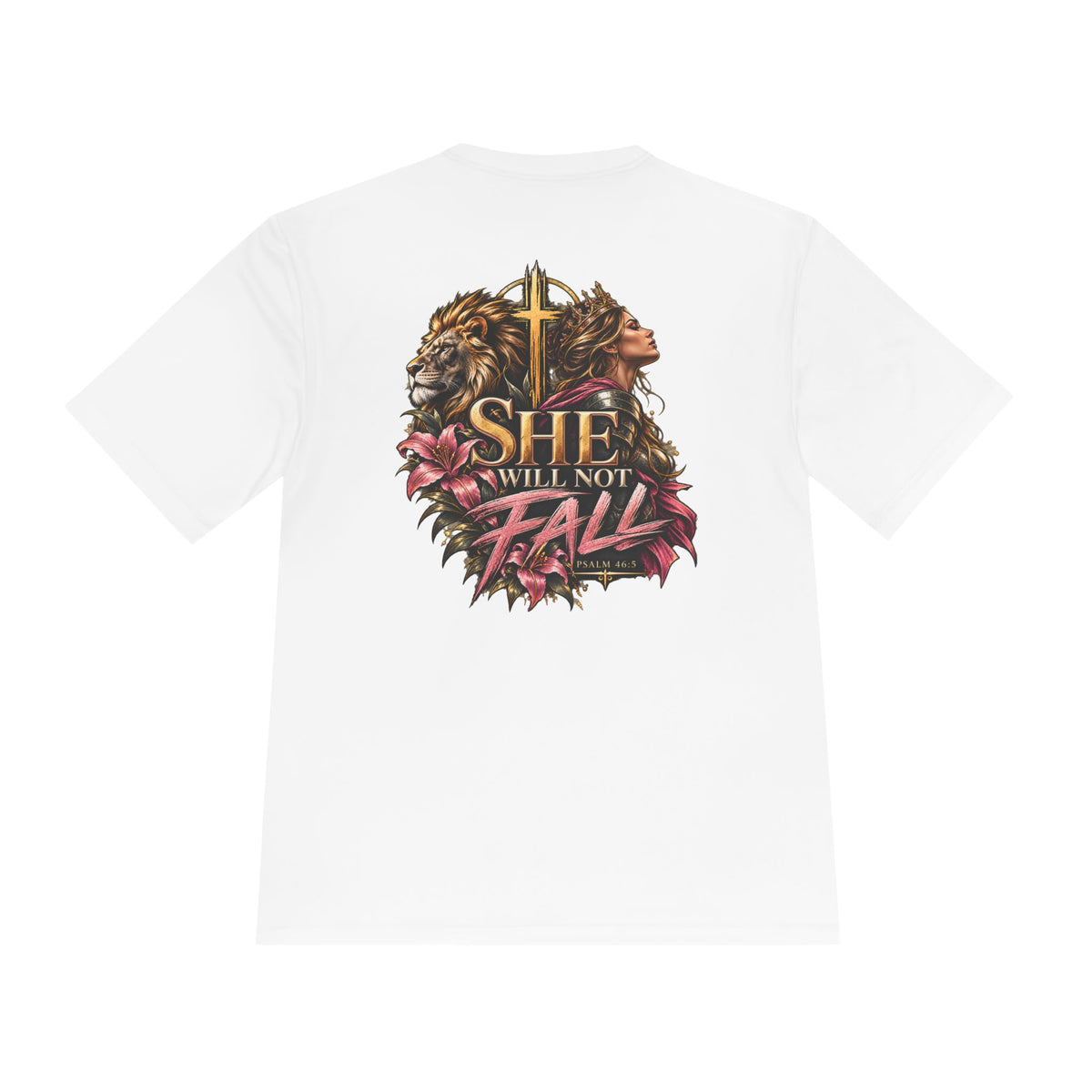 Psalm 46:5 — She Will Not Fall Tee