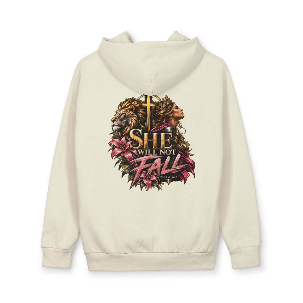 Psalm 46:5 - She Will Not Fall Hoodie